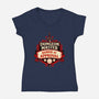 The Dungeon Master Approves-Womens-V-Neck-Tee-DaniGuedes