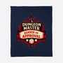 The Dungeon Master Approves-None-Fleece-Blanket-DaniGuedes