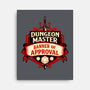 The Dungeon Master Approves-None-Stretched-Canvas-DaniGuedes