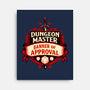 The Dungeon Master Approves-None-Stretched-Canvas-DaniGuedes