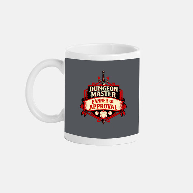 The Dungeon Master Approves-None-Mug-Drinkware-DaniGuedes