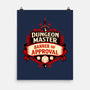 The Dungeon Master Approves-None-Matte-Poster-DaniGuedes