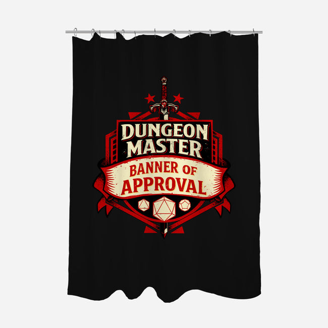 The Dungeon Master Approves-None-Polyester-Shower Curtain-DaniGuedes