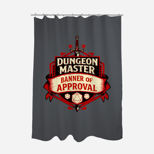 The Dungeon Master Approves-None-Polyester-Shower Curtain-DaniGuedes