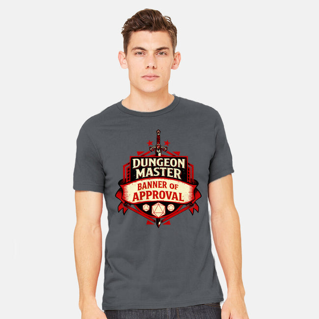 The Dungeon Master Approves-Mens-Heavyweight-Tee-DaniGuedes