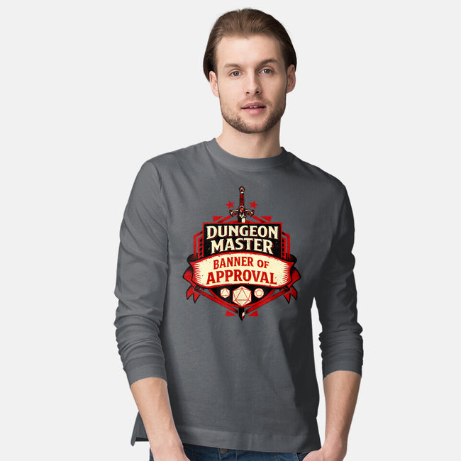 The Dungeon Master Approves-Mens-Long Sleeved-Tee-DaniGuedes