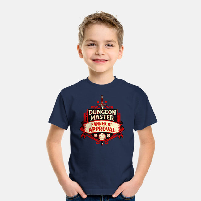 The Dungeon Master Approves-Youth-Basic-Tee-DaniGuedes