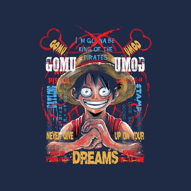 Gonna Be King Of The Pirates-None-Glossy-Sticker-zascanauta