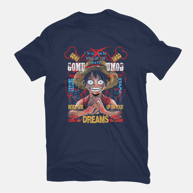 Gonna Be King Of The Pirates-Womens-Fitted-Tee-zascanauta