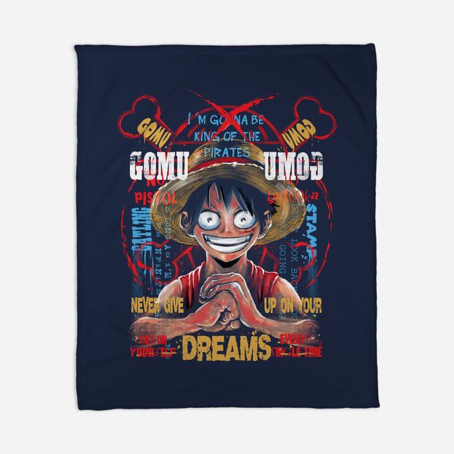 Gonna Be King Of The Pirates-None-Fleece-Blanket-zascanauta