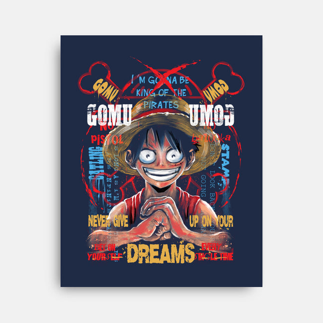 Gonna Be King Of The Pirates-None-Stretched-Canvas-zascanauta