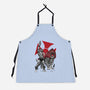 Prince Adam And Battle Cat Sumi-e-Unisex-Kitchen-Apron-DrMonekers