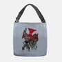Prince Adam And Battle Cat Sumi-e-None-Adjustable Tote-Bag-DrMonekers