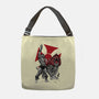 Prince Adam And Battle Cat Sumi-e-None-Adjustable Tote-Bag-DrMonekers