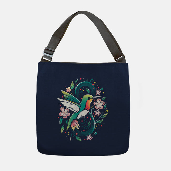 Humming Birdy-None-Adjustable Tote-Bag-Vallina84