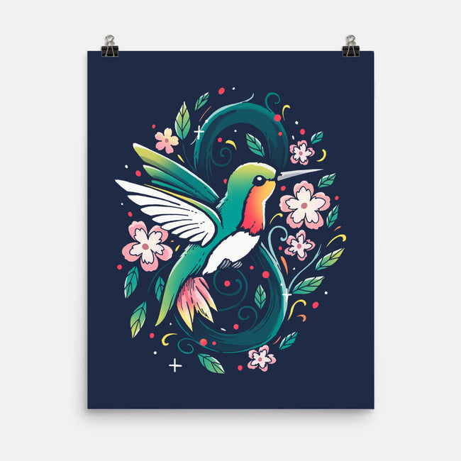 Humming Birdy-None-Matte-Poster-Vallina84