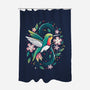 Humming Birdy-None-Polyester-Shower Curtain-Vallina84