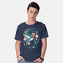 Humming Birdy-Mens-Basic-Tee-Vallina84