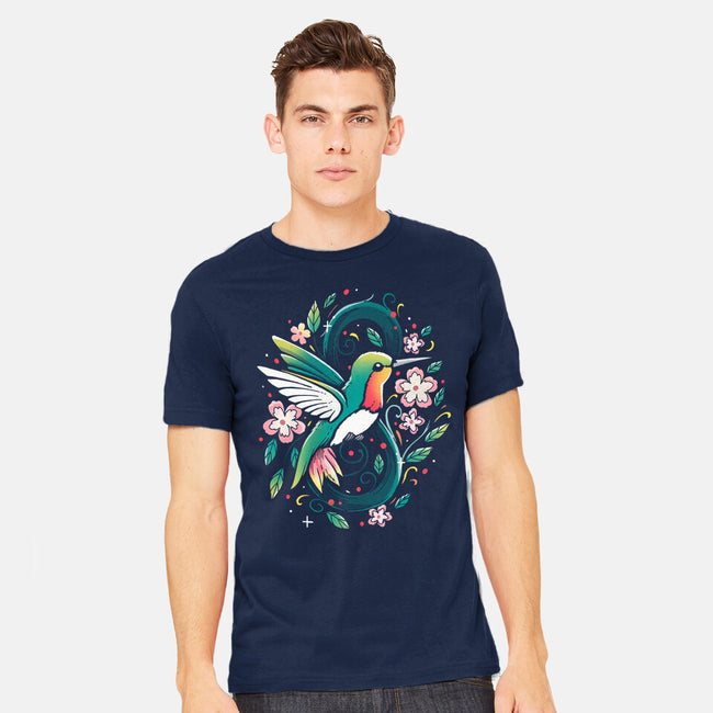 Humming Birdy-Mens-Heavyweight-Tee-Vallina84