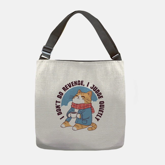 I Don’t Do Revenge-None-Adjustable Tote-Bag-GODZILLARGE