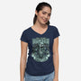 Big Game Hunter-Womens-V-Neck-Tee-P1yu5h