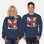 Zombian-Unisex-Crew Neck-Sweatshirt-rocketman_art