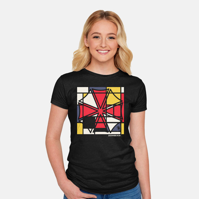 Zombian-Womens-Fitted-Tee-rocketman_art