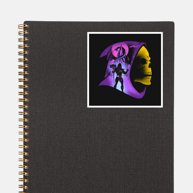 Old Skull Lord-None-Glossy-Sticker-sachpica