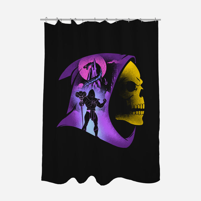 Old Skull Lord-None-Polyester-Shower Curtain-sachpica
