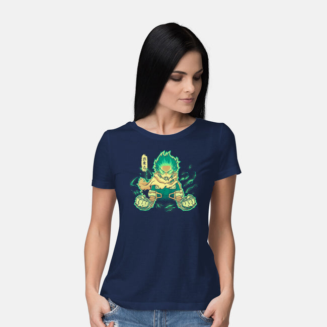 The Greatest Hero-Womens-Basic-Tee-grevalra
