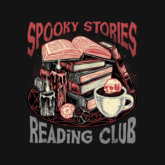 Spooky Stories Reading Club-Unisex-Basic-Tank-glitchygorilla