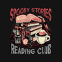 Spooky Stories Reading Club-None-Stretched-Canvas-glitchygorilla