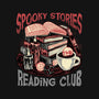 Spooky Stories Reading Club-Youth-Crew Neck-Sweatshirt-glitchygorilla