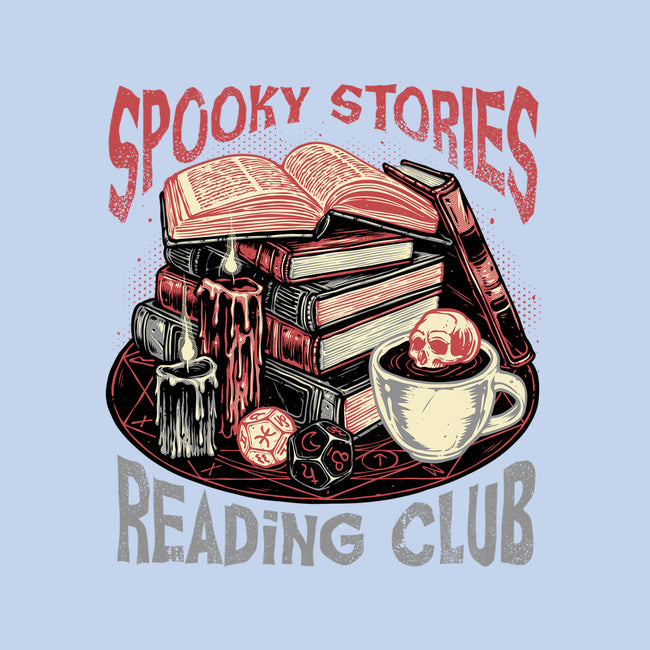 Spooky Stories Reading Club-None-Polyester-Shower Curtain-glitchygorilla