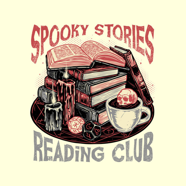 Spooky Stories Reading Club-Mens-Basic-Tee-glitchygorilla