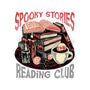 Spooky Stories Reading Club-Unisex-Zip-Up-Sweatshirt-glitchygorilla
