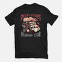 Spooky Stories Reading Club-Womens-Fitted-Tee-glitchygorilla
