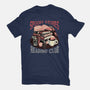 Spooky Stories Reading Club-Womens-Fitted-Tee-glitchygorilla
