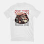 Spooky Stories Reading Club-Womens-Fitted-Tee-glitchygorilla