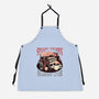 Spooky Stories Reading Club-Unisex-Kitchen-Apron-glitchygorilla
