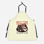 Spooky Stories Reading Club-Unisex-Kitchen-Apron-glitchygorilla