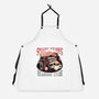 Spooky Stories Reading Club-Unisex-Kitchen-Apron-glitchygorilla