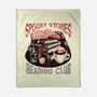 Spooky Stories Reading Club-None-Fleece-Blanket-glitchygorilla