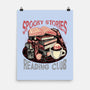Spooky Stories Reading Club-None-Matte-Poster-glitchygorilla
