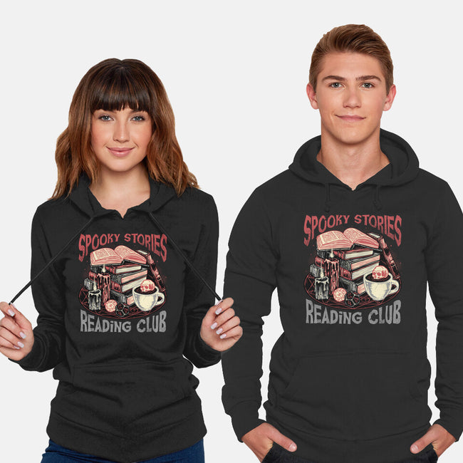 Spooky Stories Reading Club-Unisex-Pullover-Sweatshirt-glitchygorilla