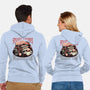 Spooky Stories Reading Club-Unisex-Zip-Up-Sweatshirt-glitchygorilla