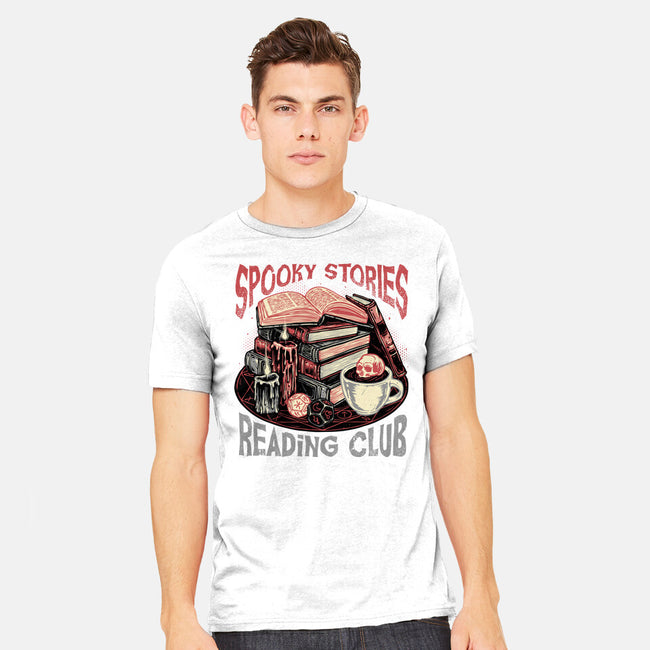 Spooky Stories Reading Club-Mens-Heavyweight-Tee-glitchygorilla