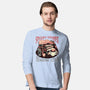 Spooky Stories Reading Club-Mens-Long Sleeved-Tee-glitchygorilla