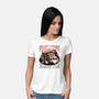Spooky Stories Reading Club-Womens-Basic-Tee-glitchygorilla