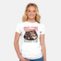 Spooky Stories Reading Club-Womens-Fitted-Tee-glitchygorilla
